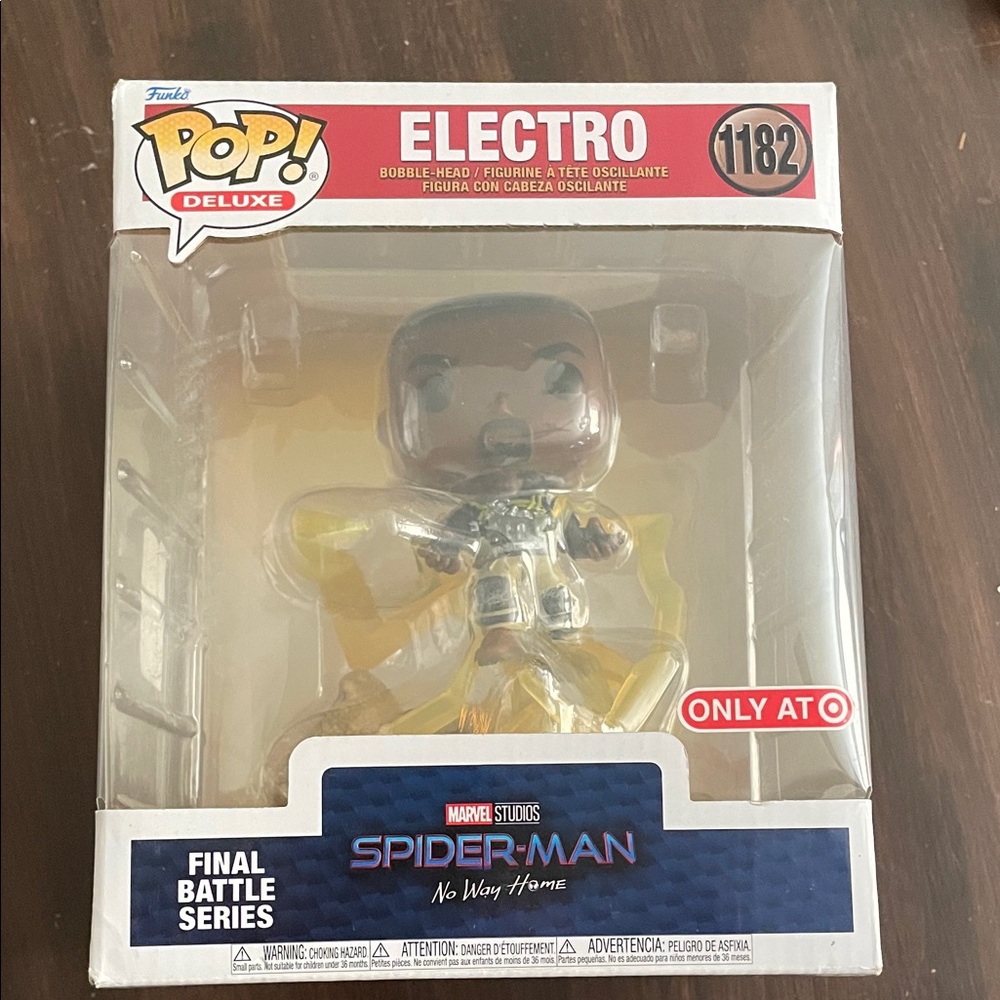 Funko Pop! Deluxe Electro with Yellow and Black Accents